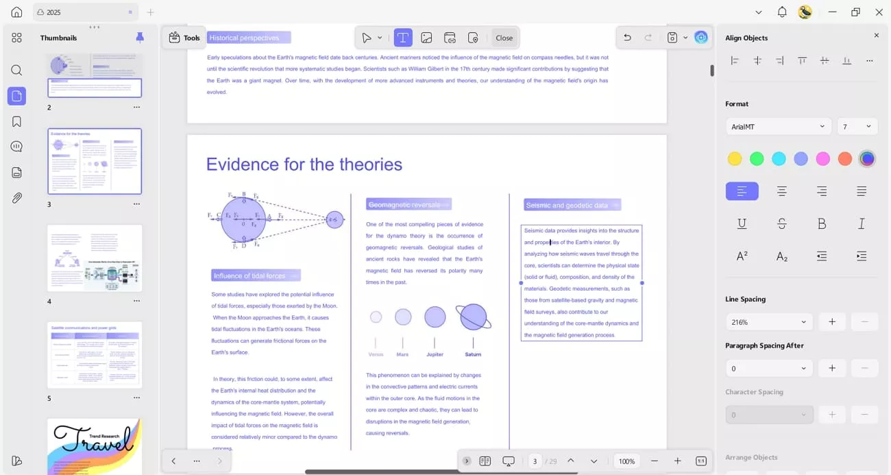 edit customize pdf text