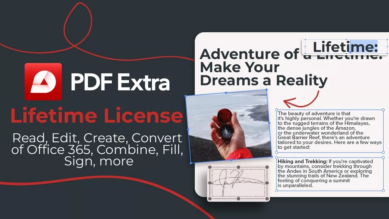 reviewing pdf extra lifetime plan