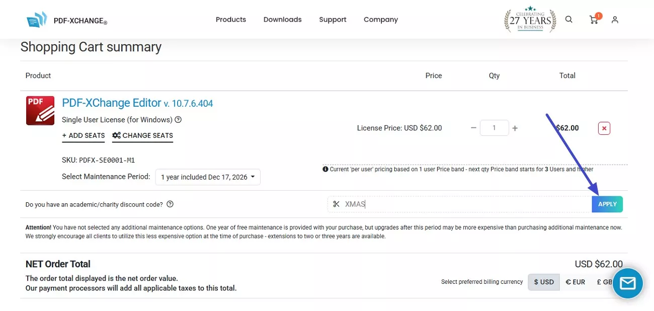apply code by pasting
