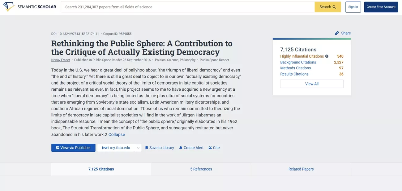 article review semantic scholar