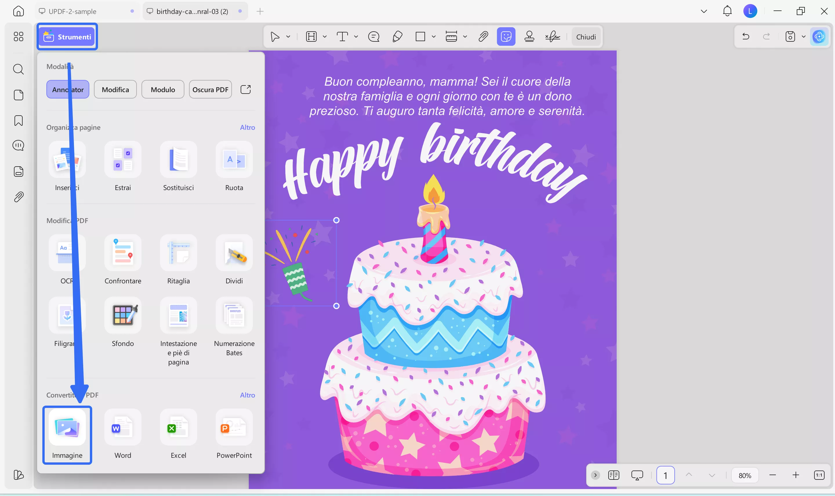 continue to export card as image