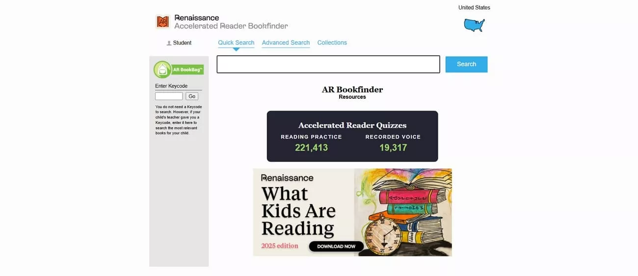 search books acc reader book finder