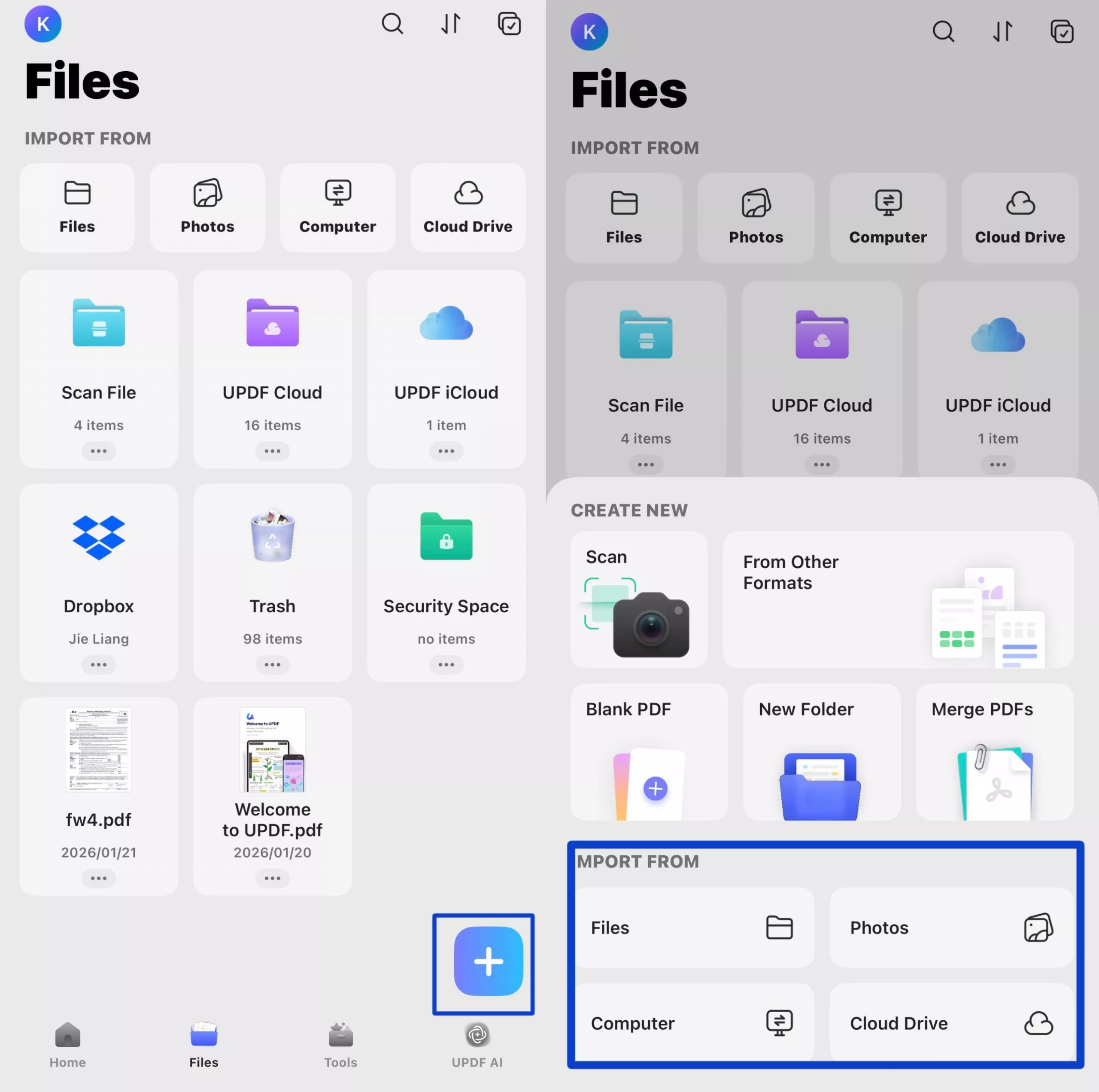 access document press link page
