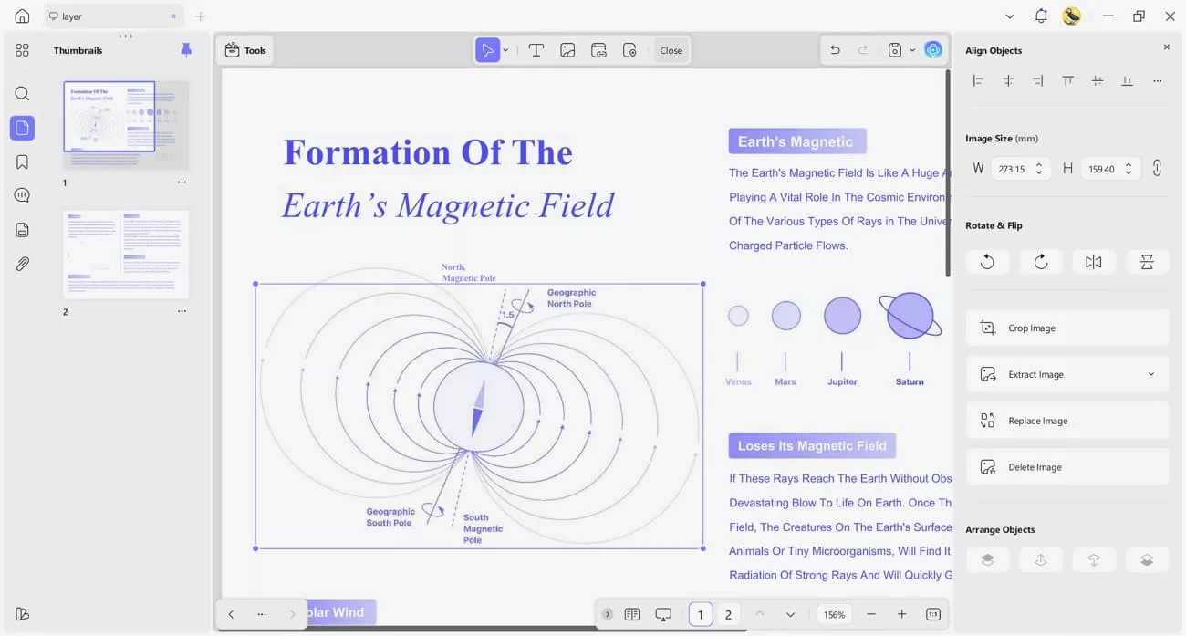 resize crop pdf image updf