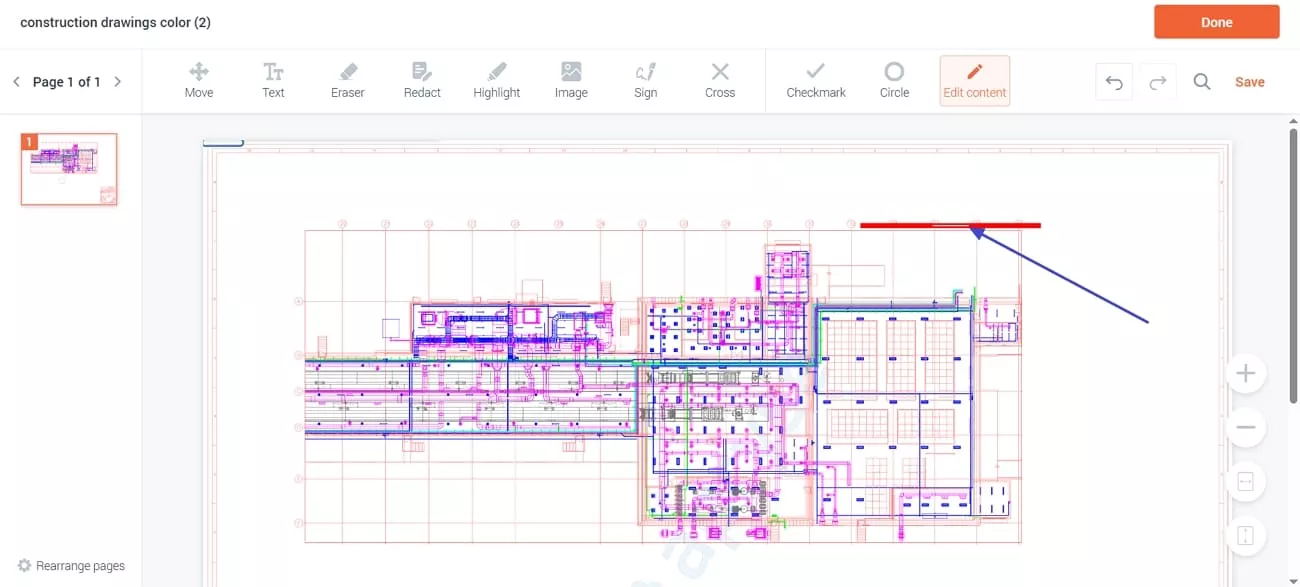 use pdfq delete pdf layer