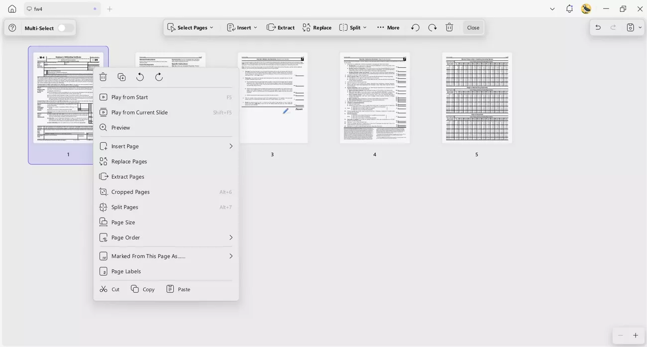 organize pdf pages one workspace updf