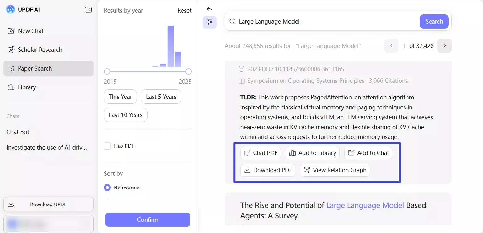 detailed information