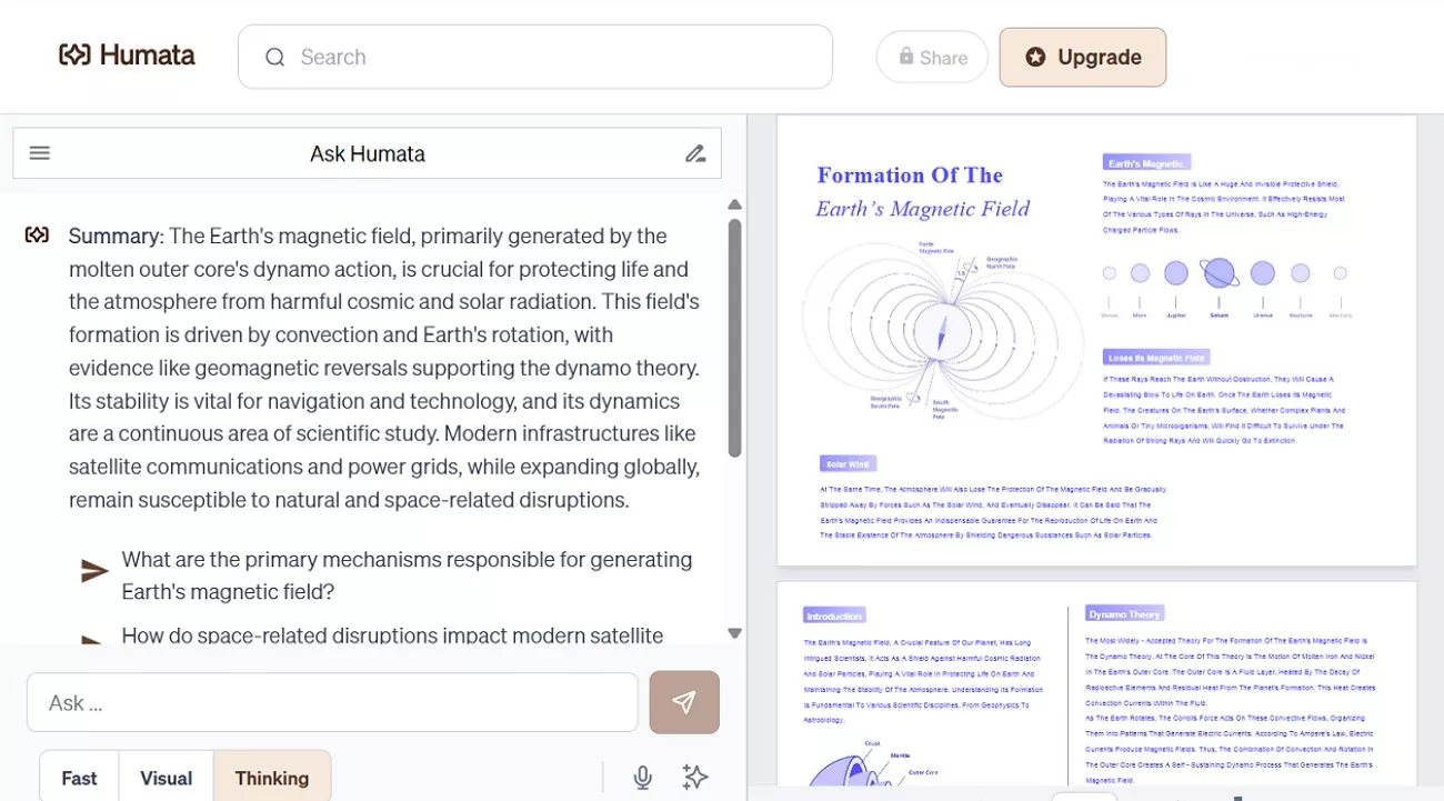 question answers for research document