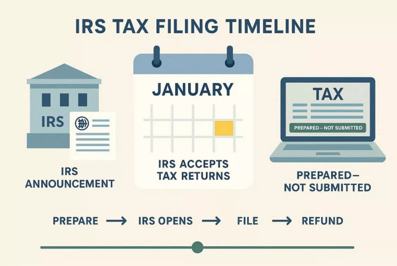 irs tax filing timeline