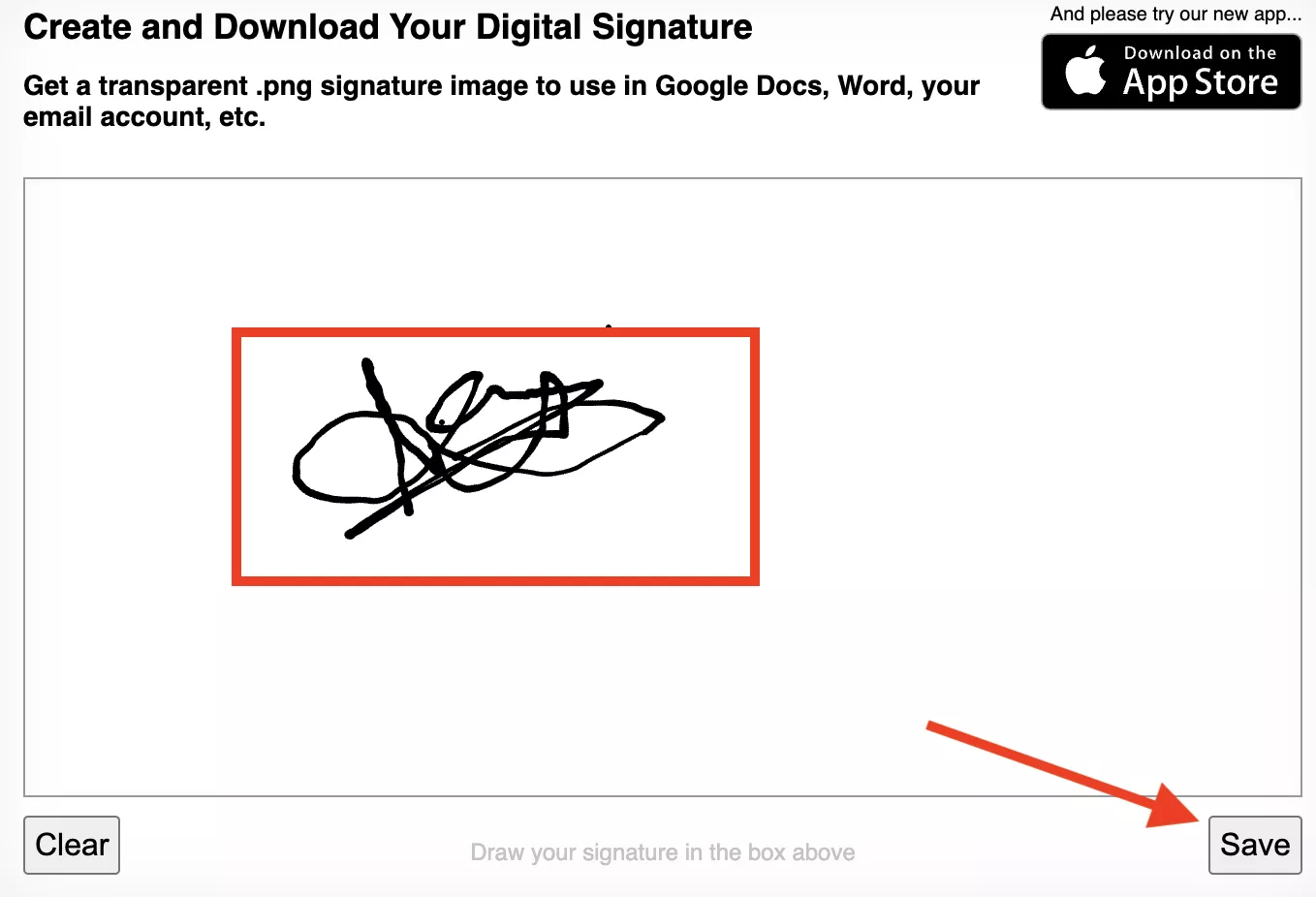 create-signature-and-save