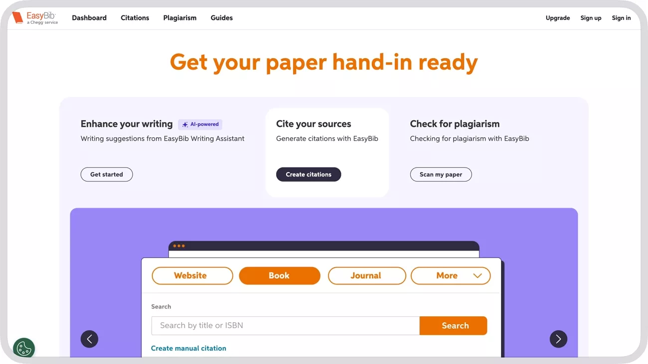 easybib citation plagiarism tool
