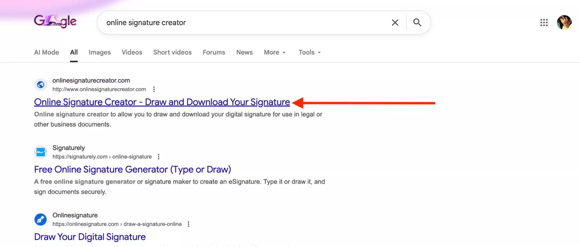 search-online-signature-app