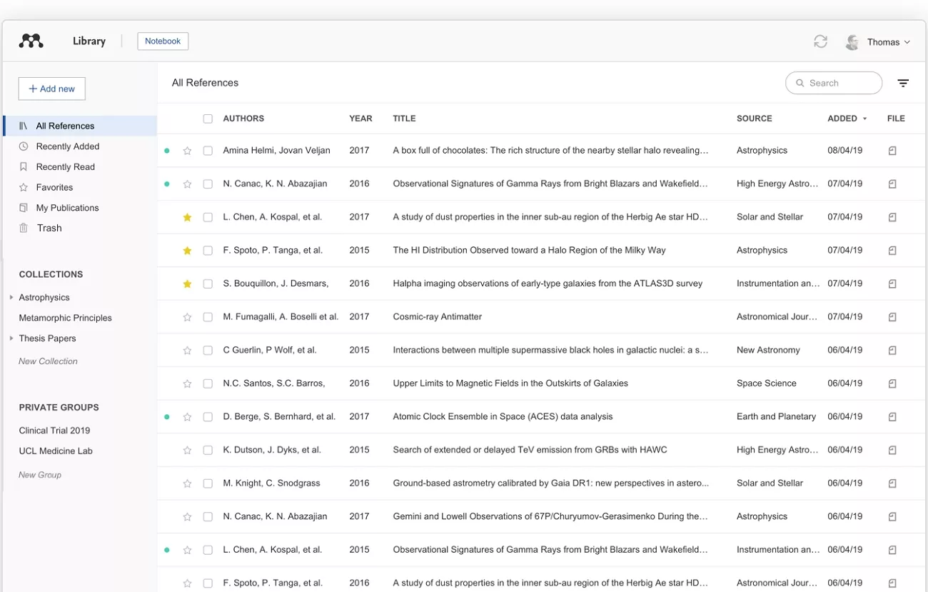 mendeley institutional edition library