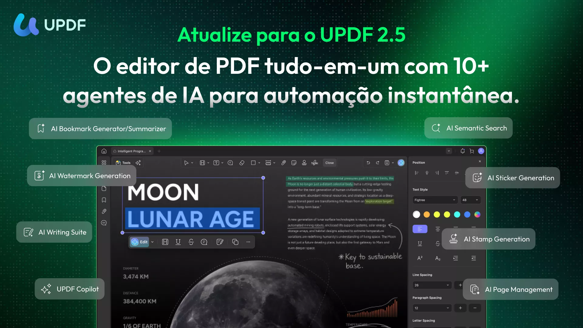 capa de notícias do updf v2.5