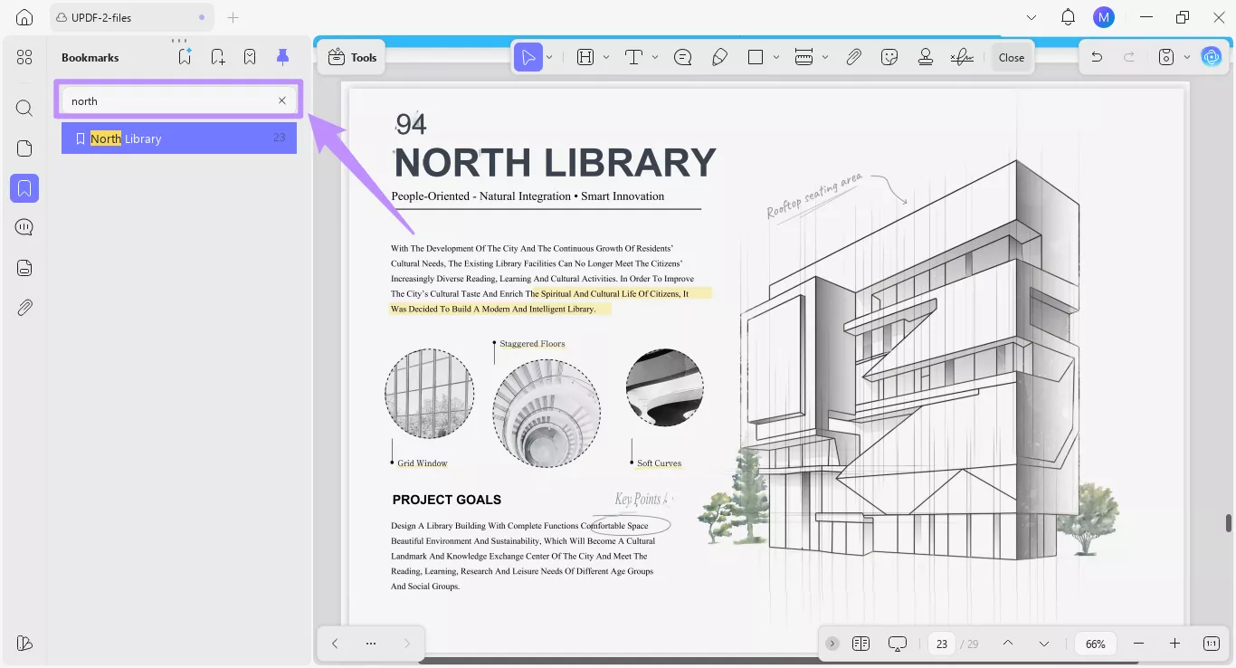 search bookmarks