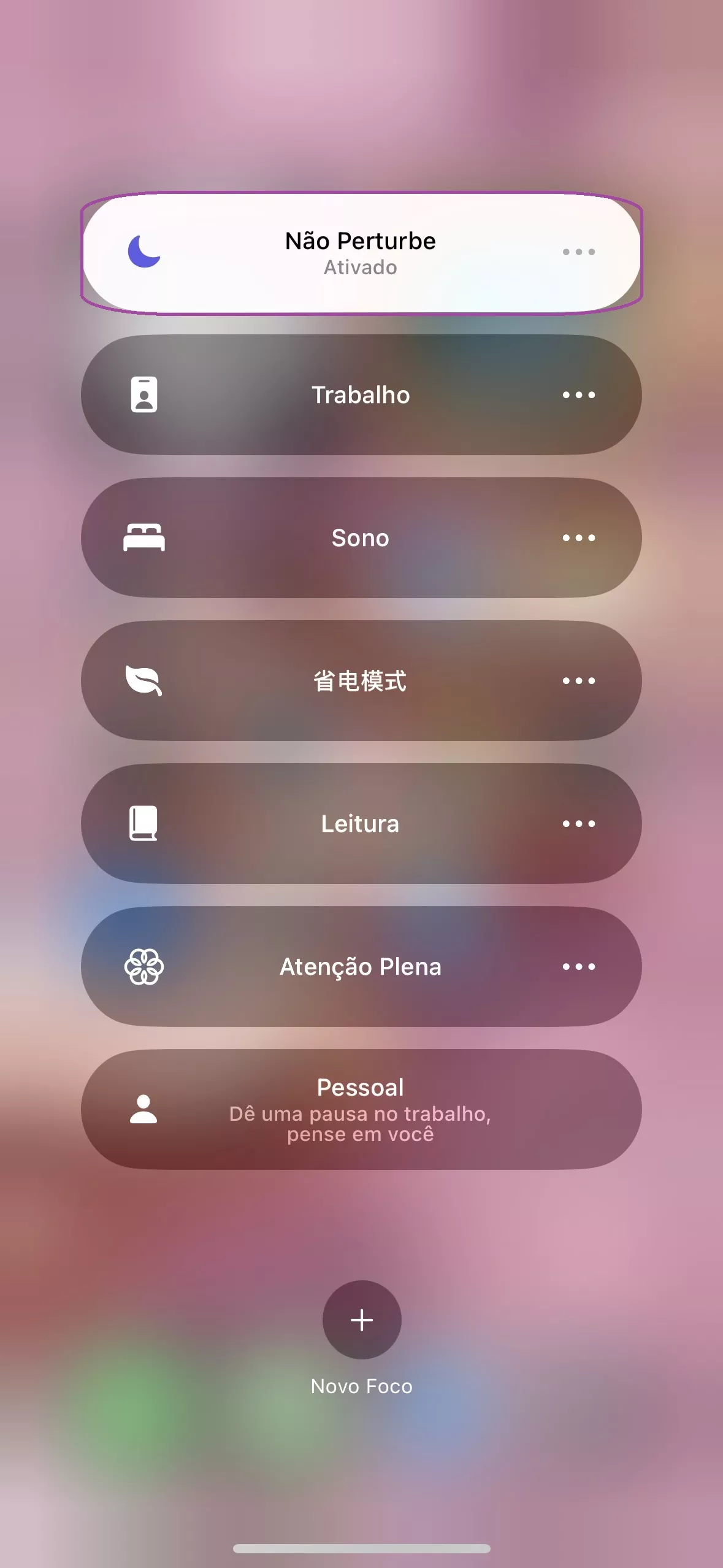 Desligar o modo “Não Perturbe”