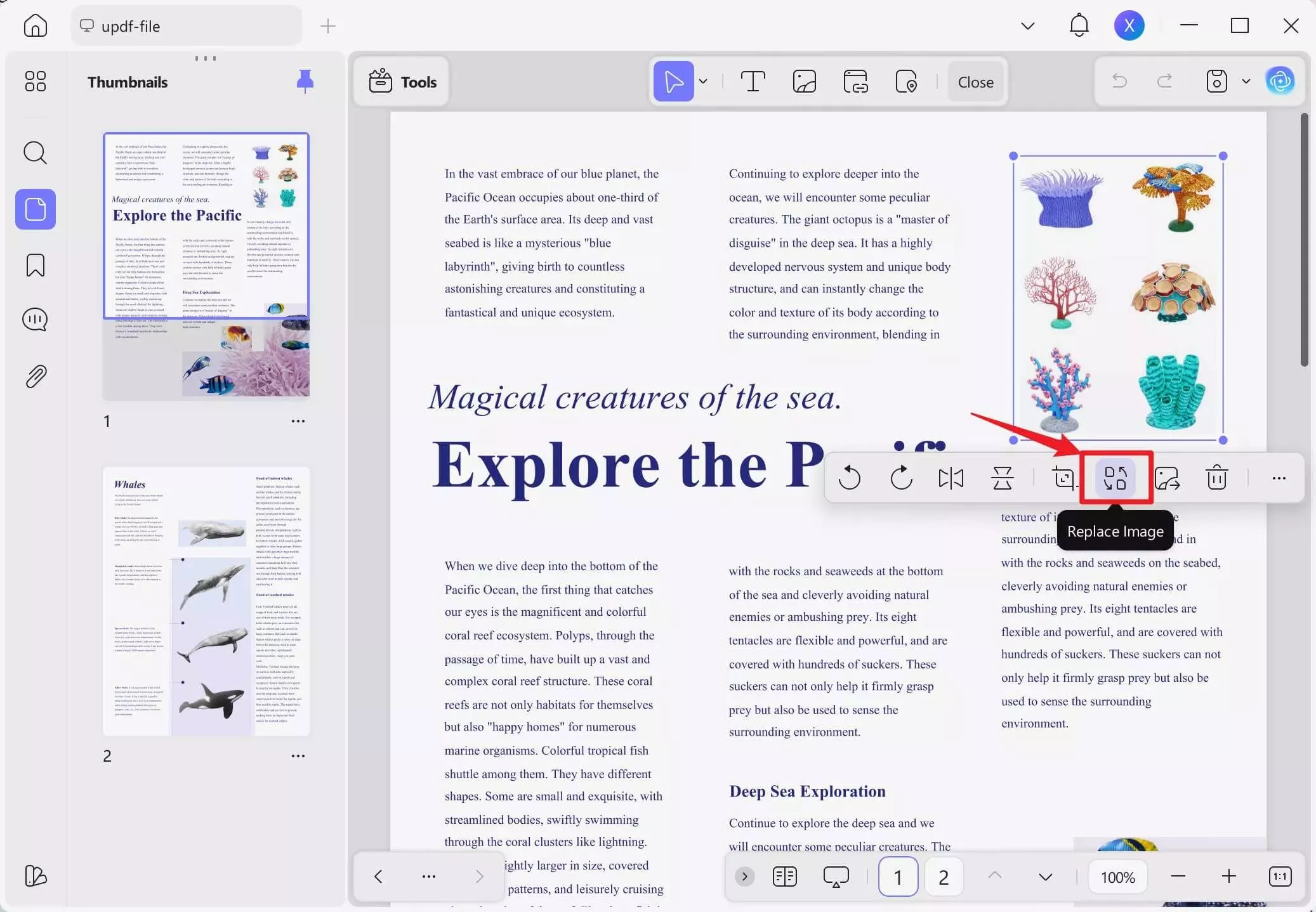 edit elements on PDFs